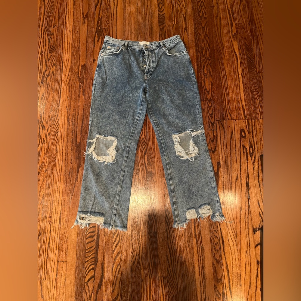 We The Free Maggie Mid-Rise Straight Leg Jeans size 30
